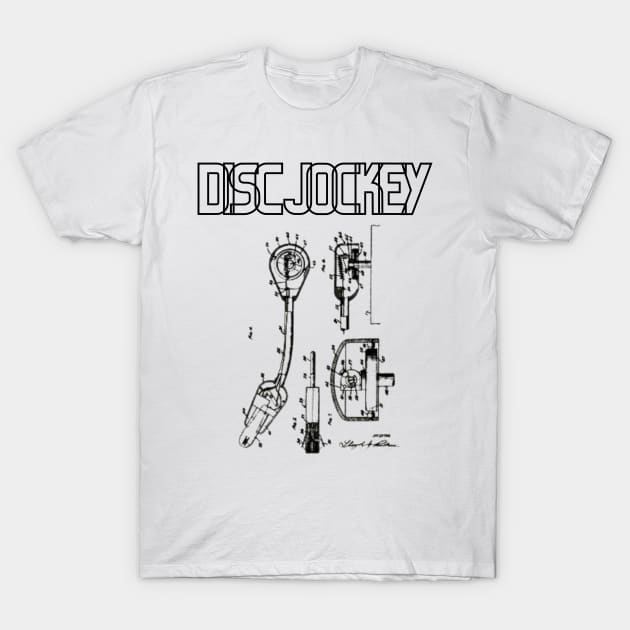 DJ DISC JOCKEY DEEJAY T-Shirt by Veritè Kulture Vulture T-Shirts & Apparel